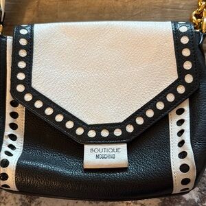 Moschino Boutique Black and White Women's Bag